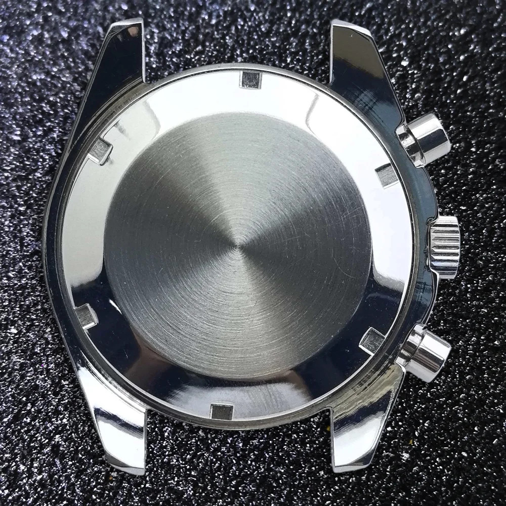 37mm Detachable Stainless Steel Back Cover Moon Pattern For VK63 Case