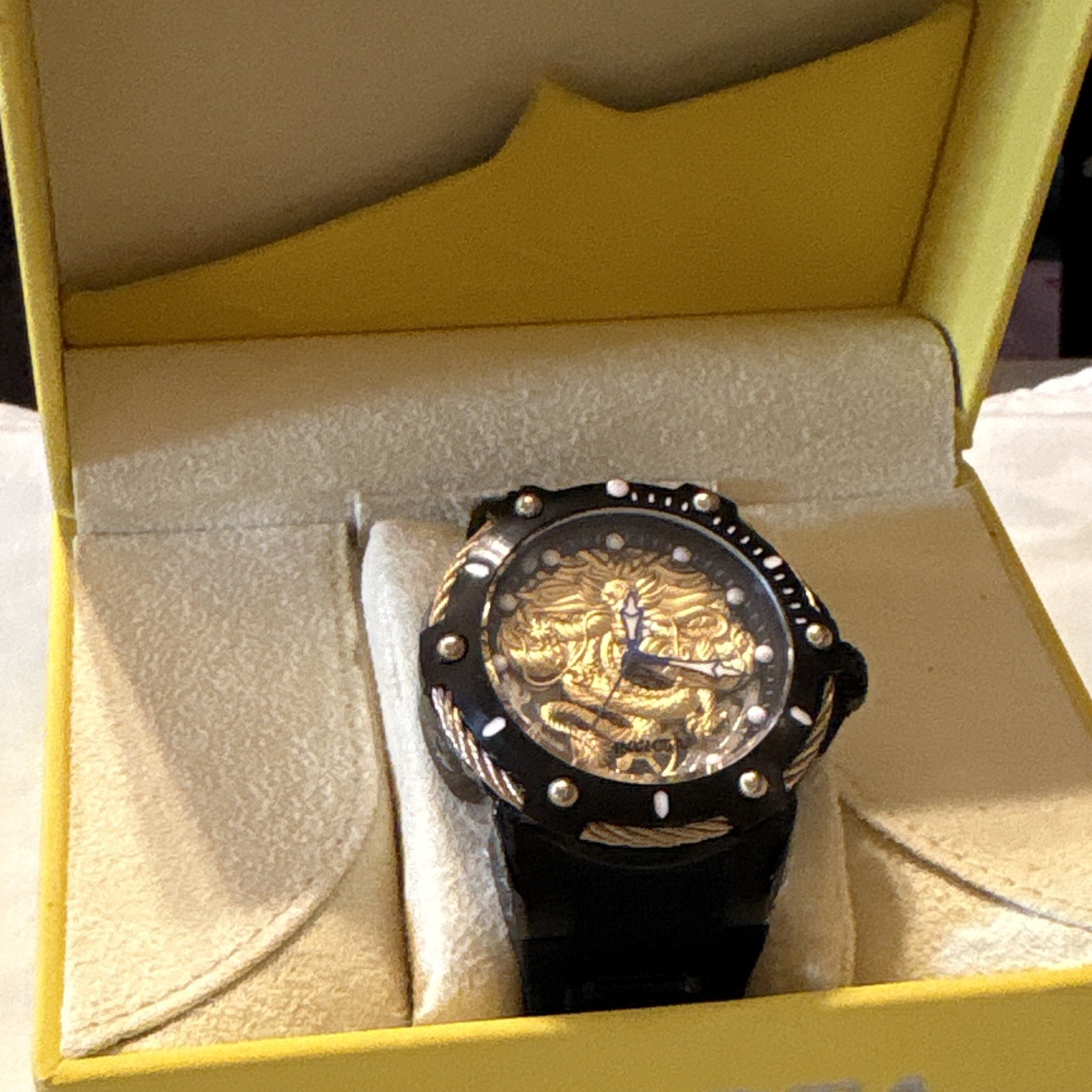 Invicta Dragon Men’s Mechanical Watch Tritnite 52mm model 26316
