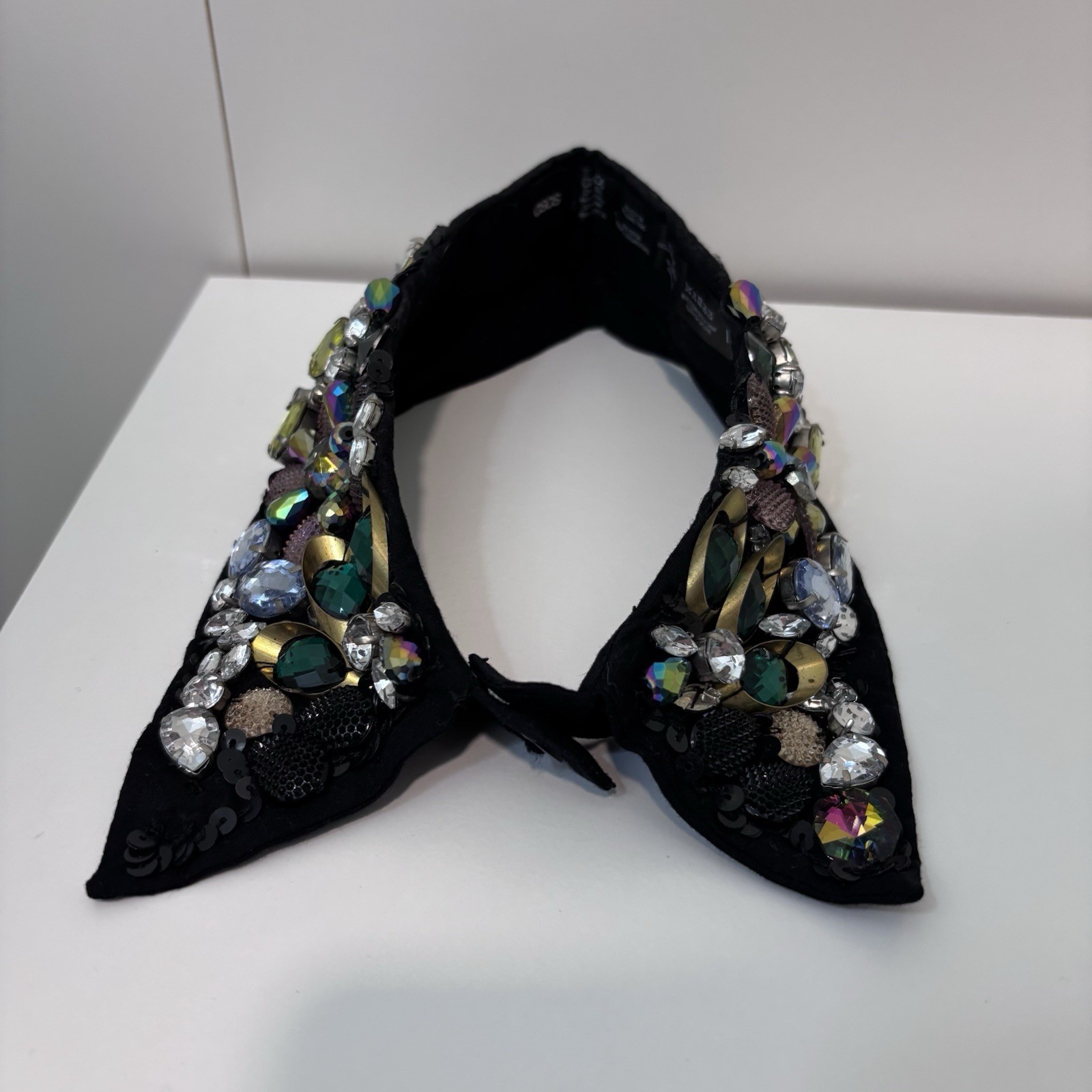 ASOS black embellished collar with gems and jewels One size Women’s accessory