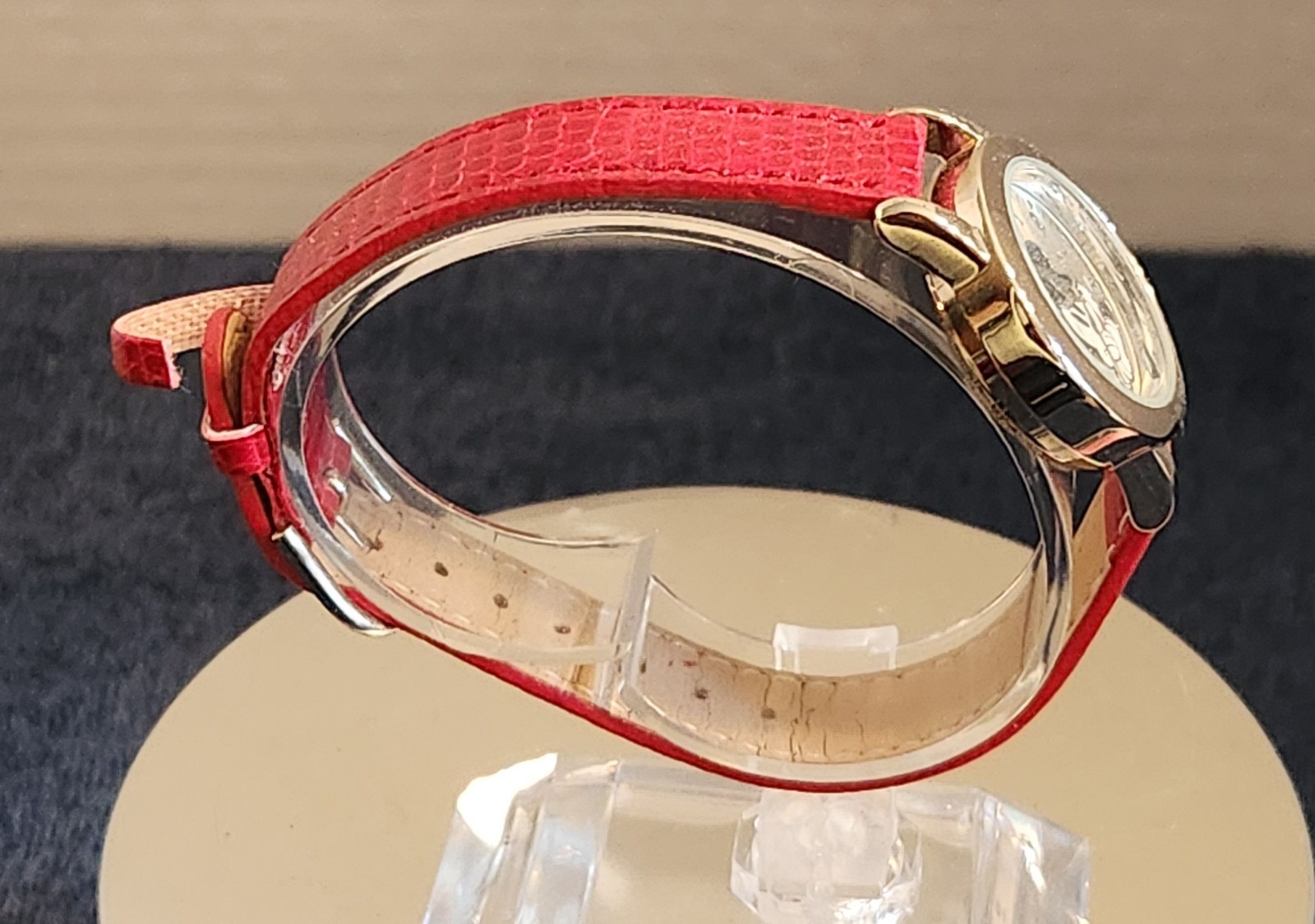 Accutime DISNEY Mickey Mouse Watch w/Red Band