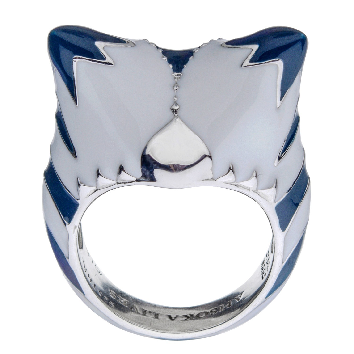 Star Wars X RockLove NEW Ahsoka Tano Ring Limited Ed. w Signature Card – Size 6
