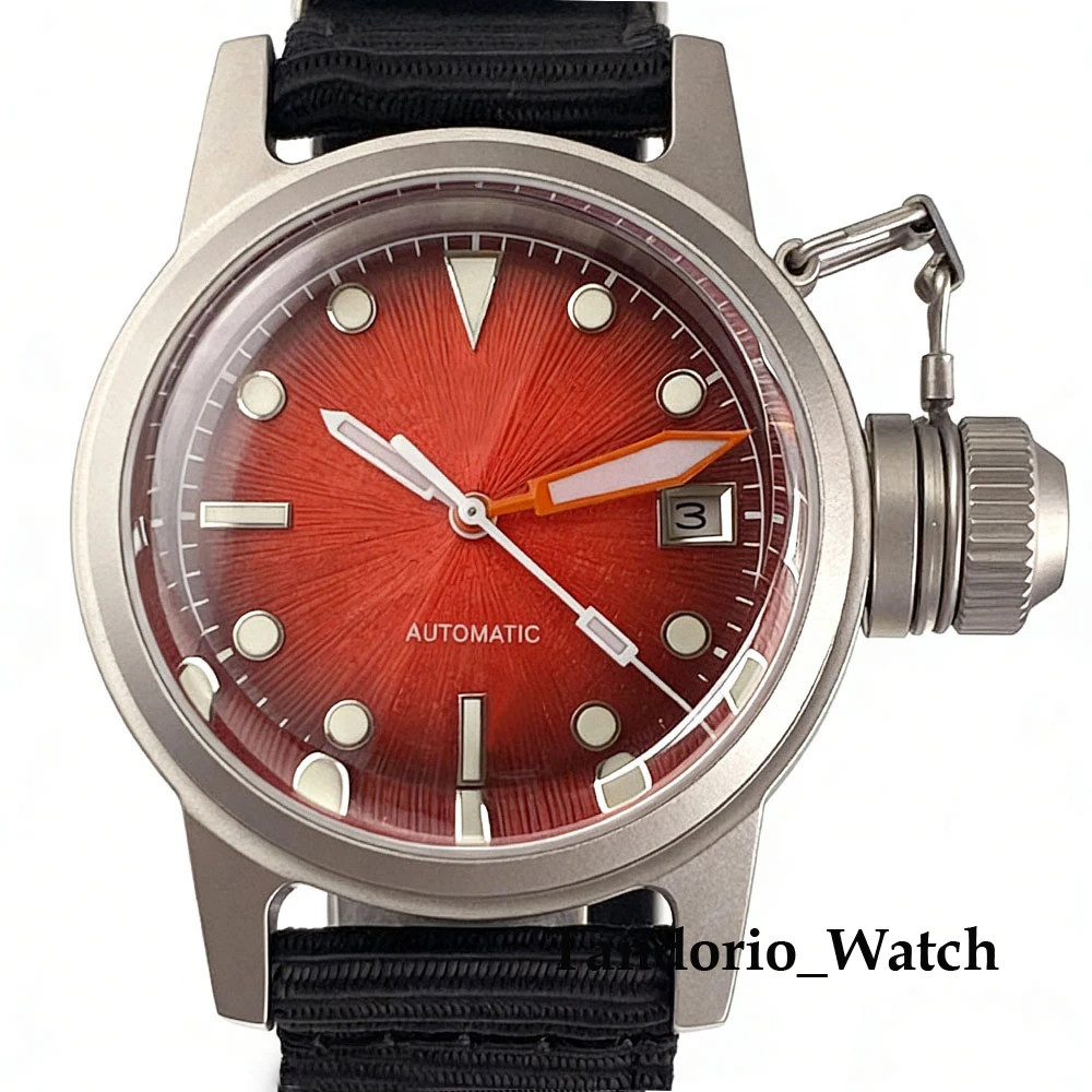 Tandorio 36mm Domed Sapphire Glass Asia 2824/Miyota 8215 Men’s Mechanical Watch