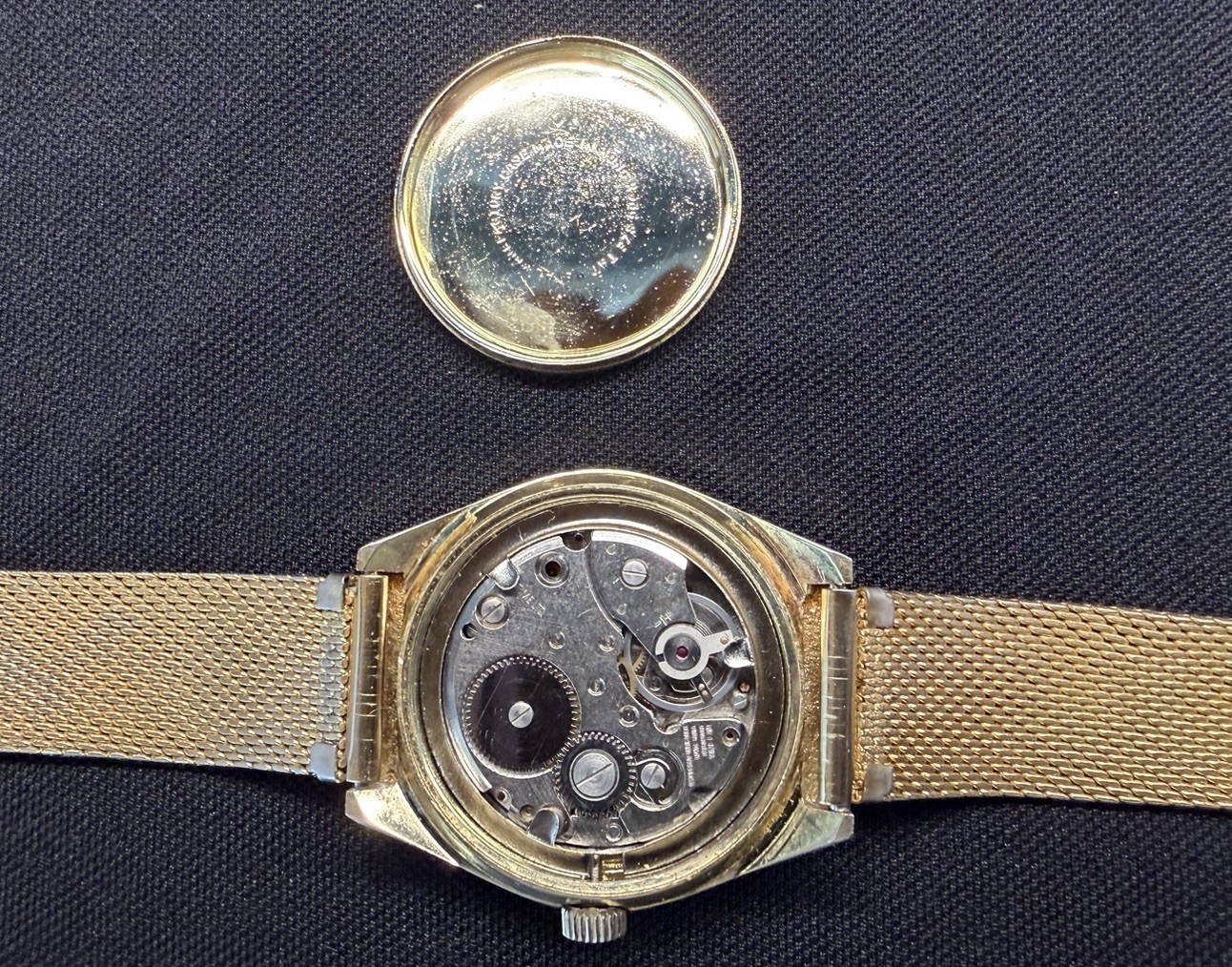 Vintage Bolivia Electra 360 Windomatic Swiss Parts 1 Jewel Tested And Working