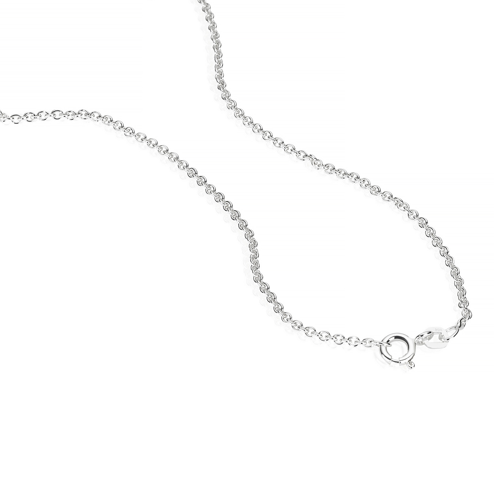 ANCHOR CHAIN Round 925 STERLING SILVER Chain Choker Necklace Women Men KIDS