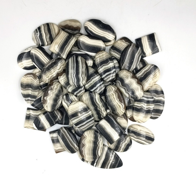 Quality Zebra Onyx Gemstone Cabochon Fancy Gemstone Jewelry Making 71318