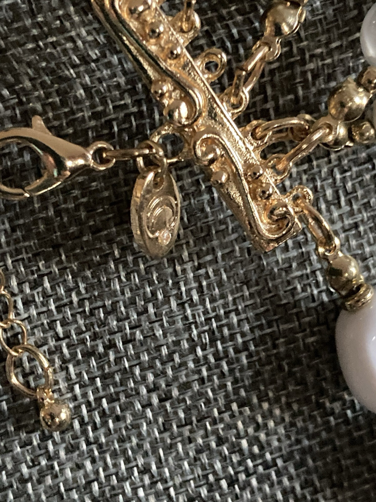 3 Charming Charlie Necklaces Yellow/Gray/White, Black/Gray, White Fashion Jewels