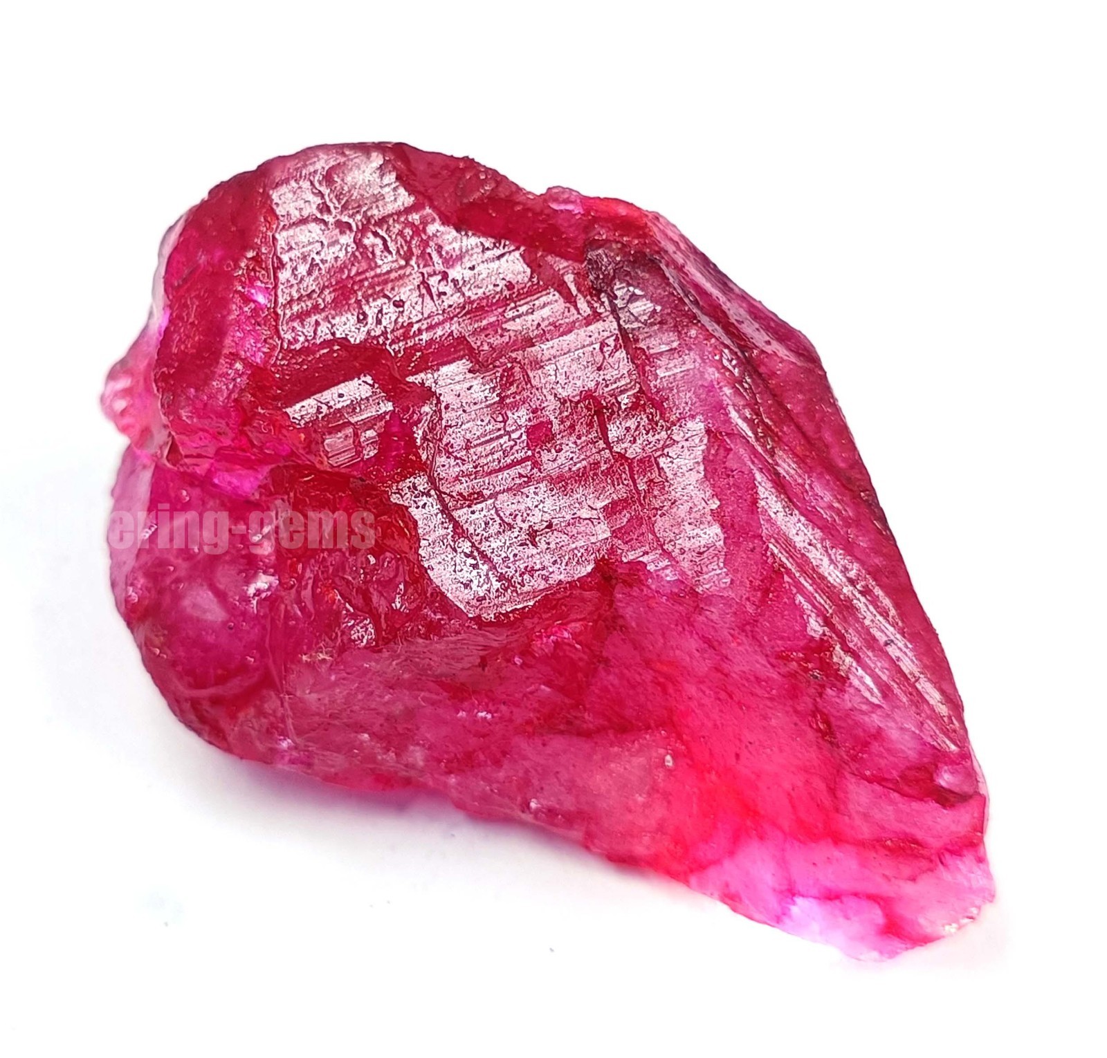 IGL Certified Natural Best Quality Red Ruby 293.25 Ct Rough Dyed Loose Gems 5SDJ