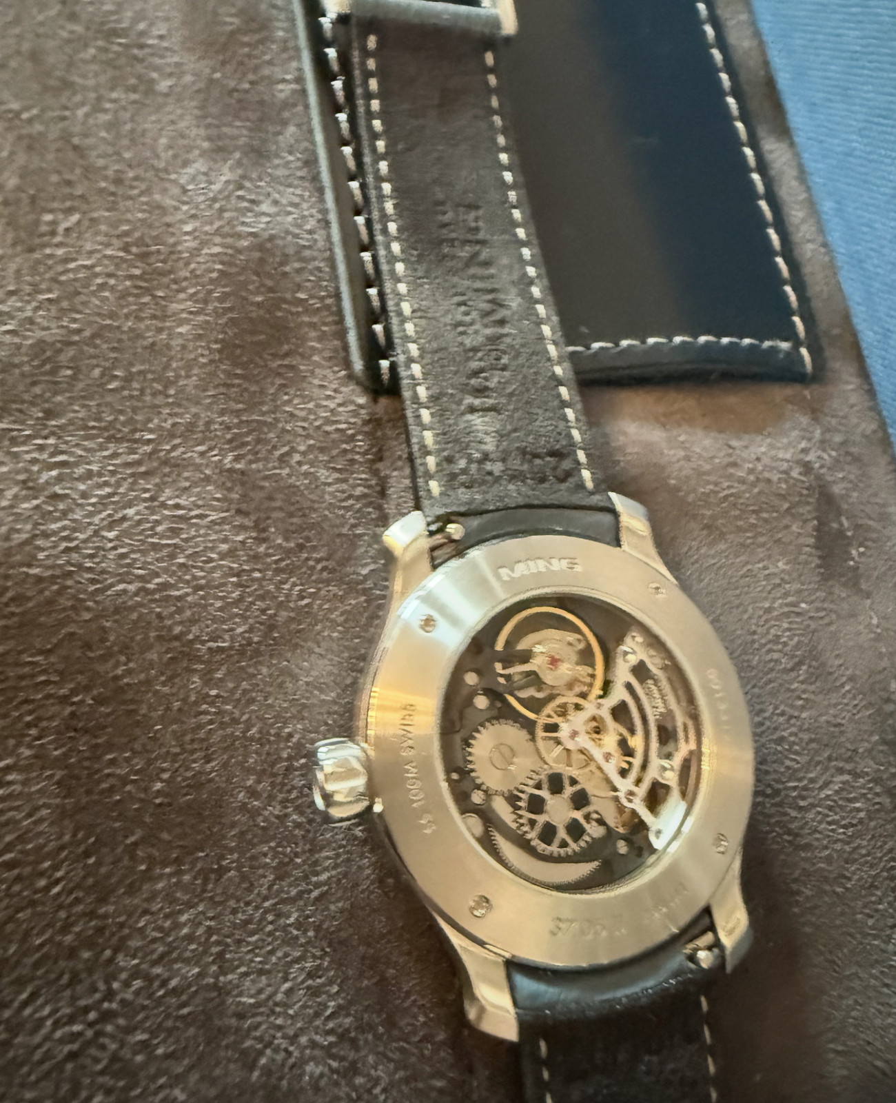 MING 37.05 Series 2 Moonphase 2025 Stainless Steel Box & Papers Full Set- Used