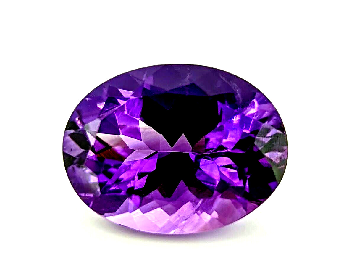 Loose Amethyst Natural Purple 4.8 mm x 6.9 mm x 8.7 mm No Tags