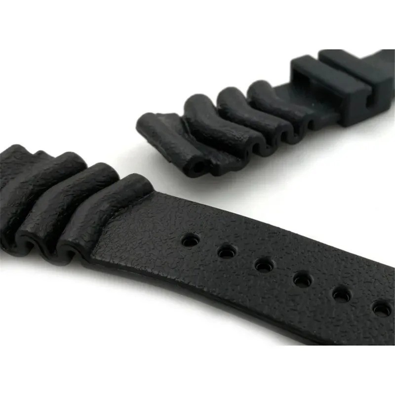 Soft Silicone Watch Band – Divers Style Replacement Strap Quick Release