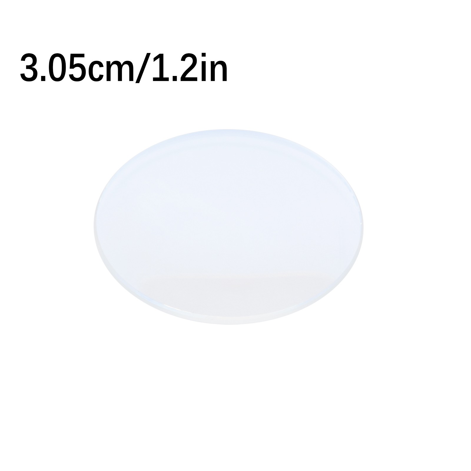 30.5mm 1.2mm Thickness Blue AR Coated Double Dome Mineral Watch Glass Crystal