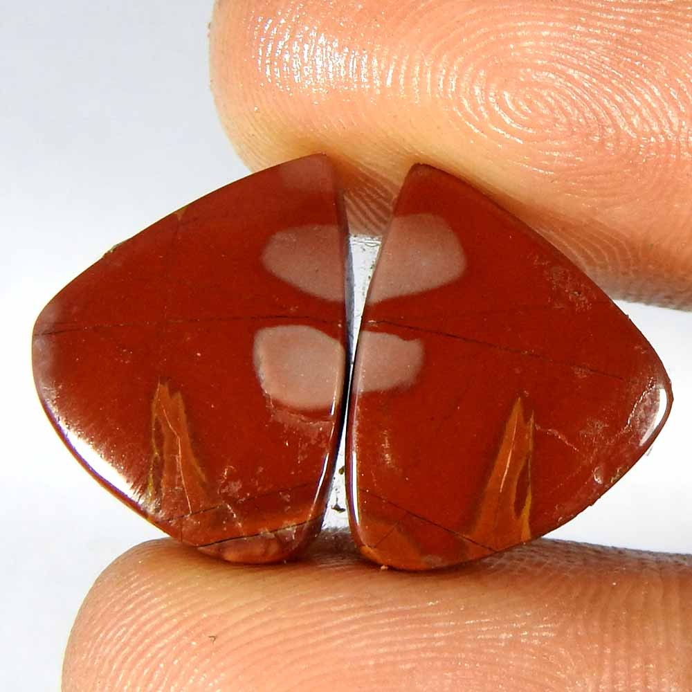 12.15Cts100%Natural Noreena Jasper Fancy Pair Cabochon Loose Gemstone