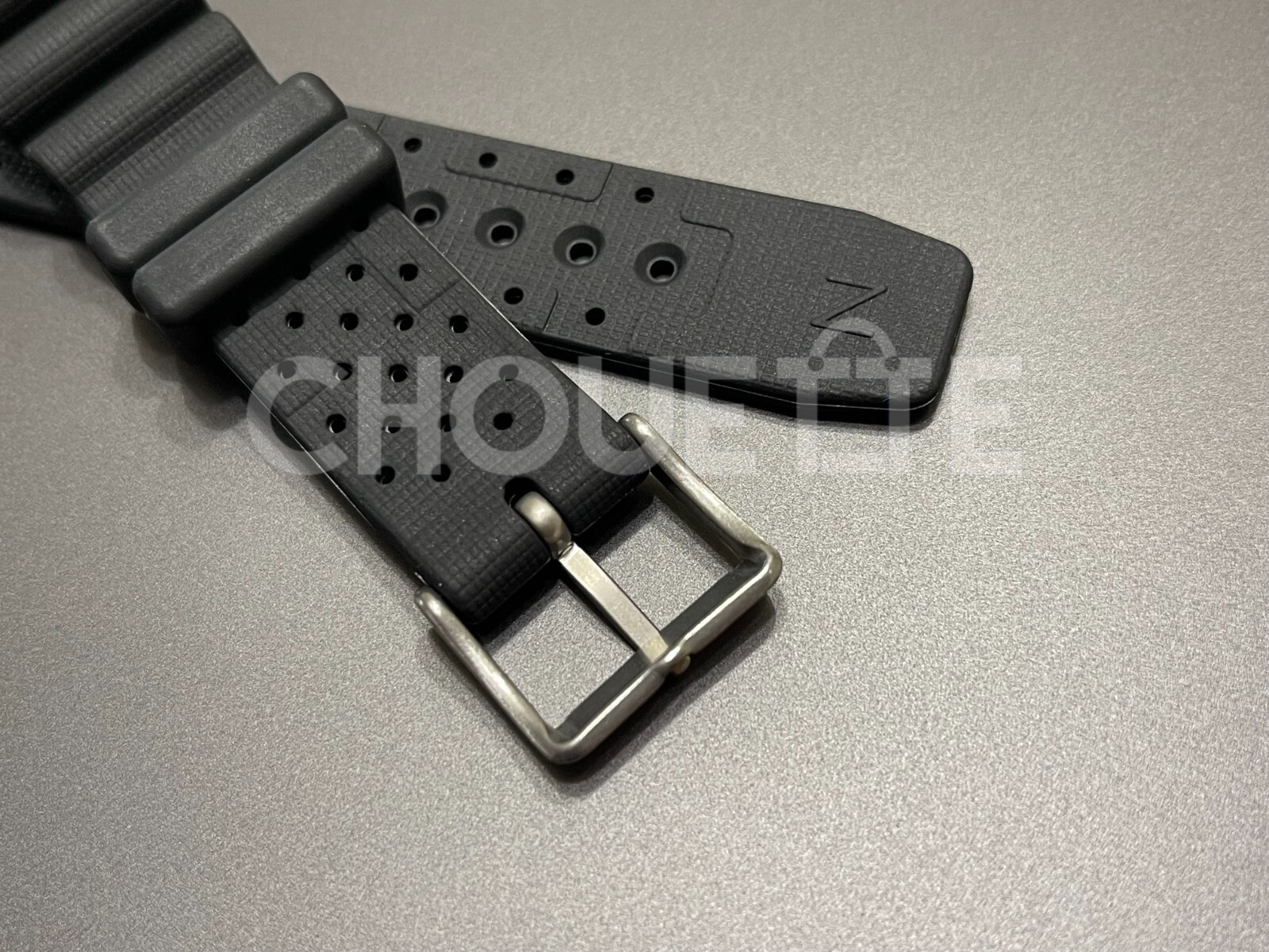 Citizen Promaster 20mm Black Rubber Watch Strap NY0040-09E, NY0081-10L with PINS