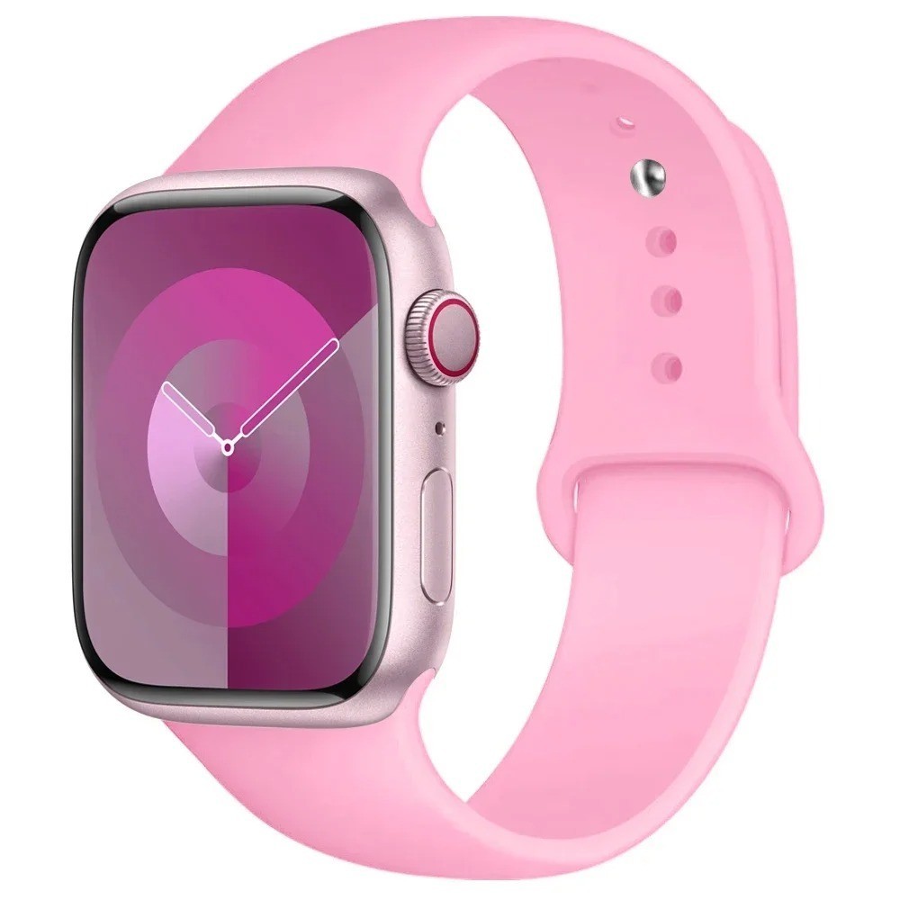 Silicone Sport Band for Smart Watch 38mm 40mm 41mm 44mm 45mm