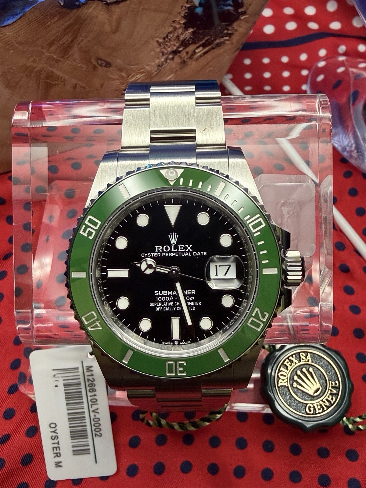 Rolex Submariner 126610LV Starbucks BNIB 2026 (July)