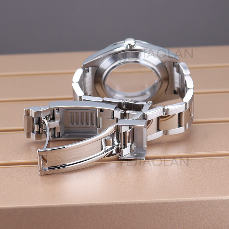 36mm/40mm Sterile Watch Cases strap Sapphire Glass Fit NH35 NH36 NH38 Movement