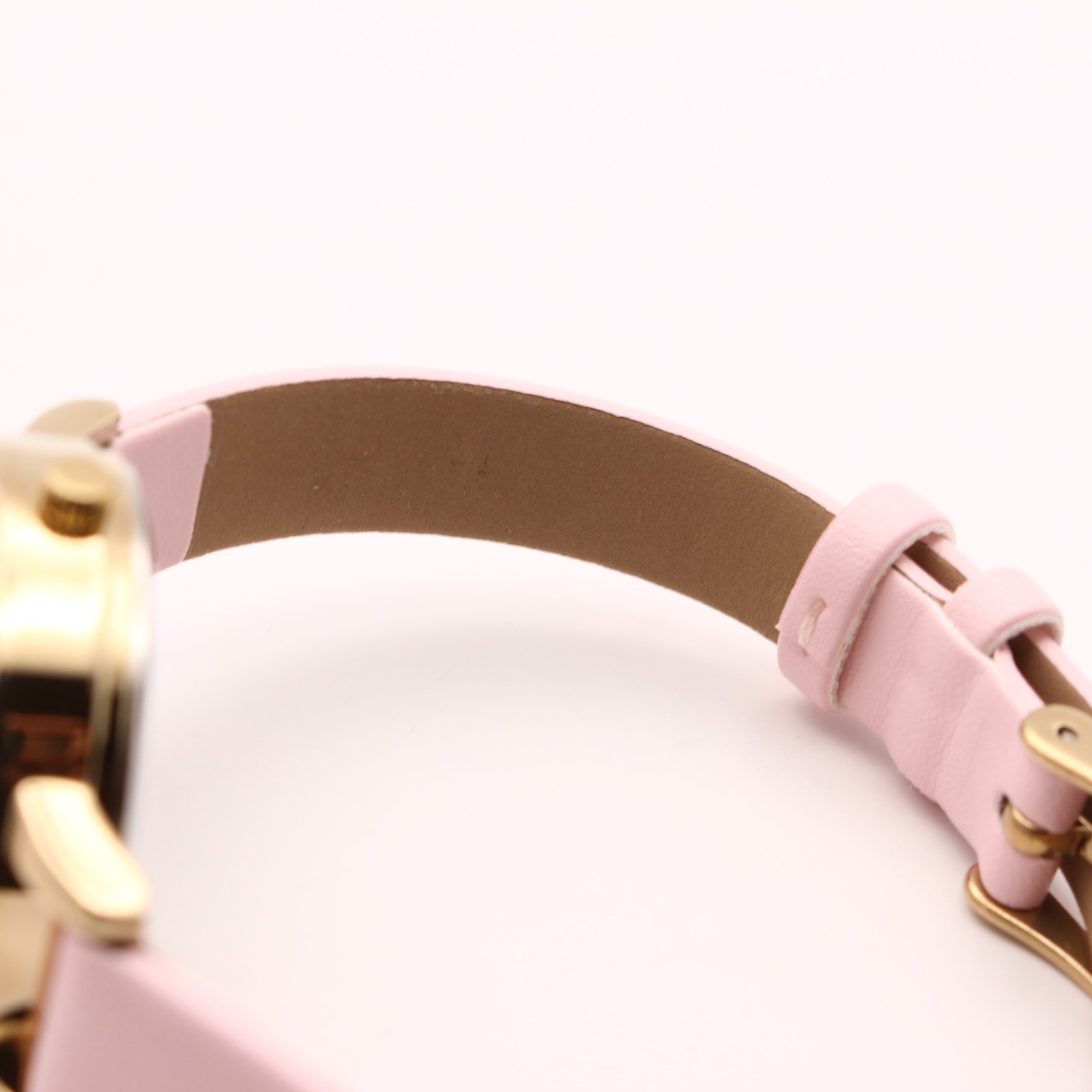Hello Kitty 50th Anniversary Ladies Watch Pink Gold Quartz w/Box Warranty Japan
