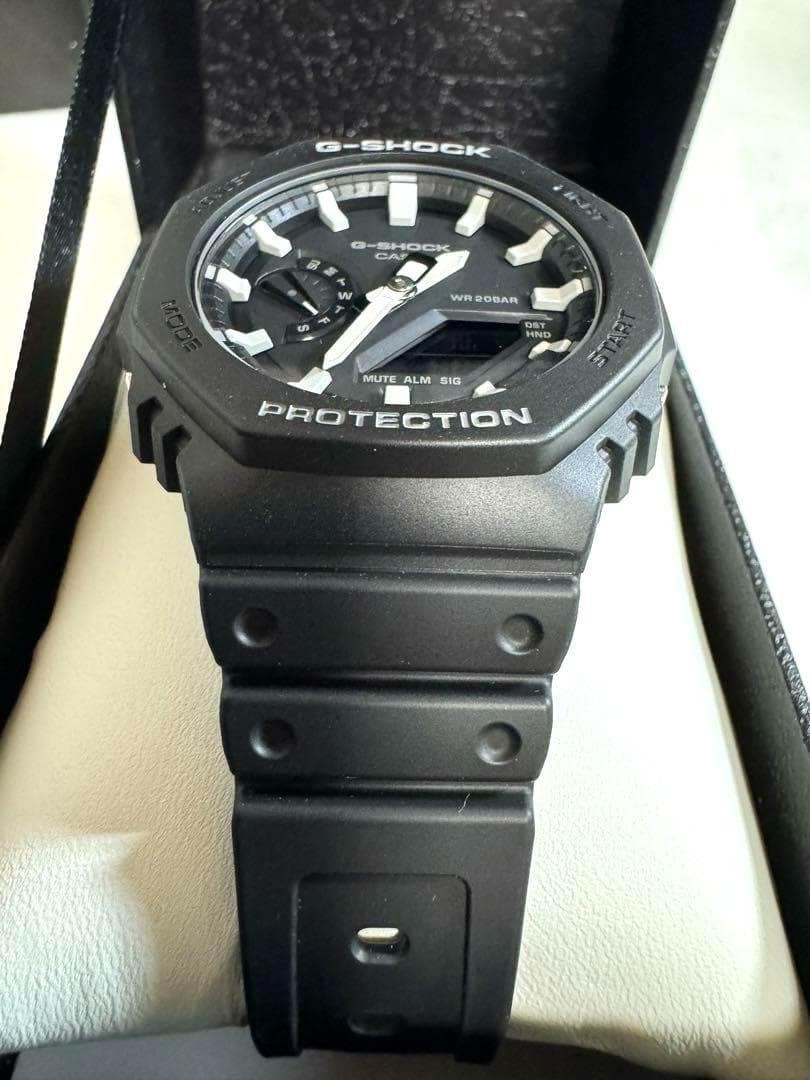 Casio G-Shock GA-2100 Carbon Core Guard Watch Black 20Bar WR 200m Digital