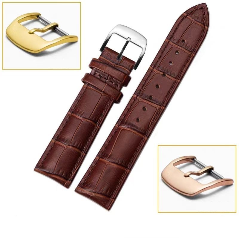 14 16 17 18 19 20mm Leather Watch Band Strap Fits Jaeger LeCoultre Watch