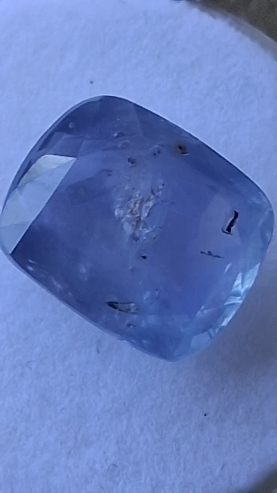 Natural Ceylon Sapphire 7.70ct Cushion Cut Color Change No Heat Lotus Sri Lanka
