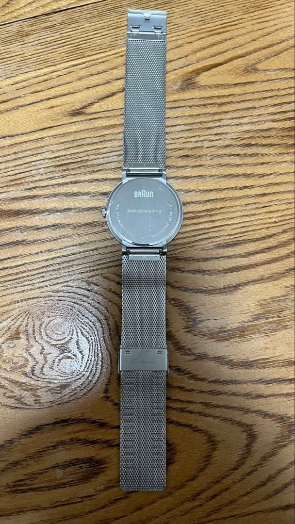 BRAUN Brown Watch BN0032BKSLMHG Mesh Belt