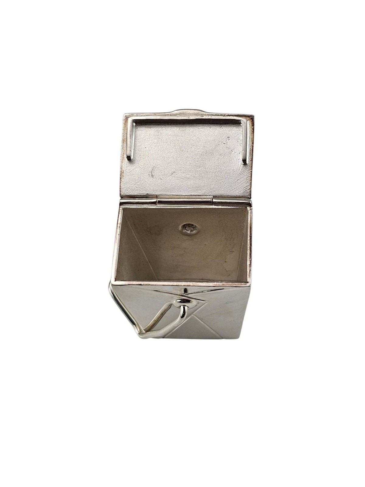 Tiffany & Co. Sterling Silver Chinese Take Out Pill Box #25510