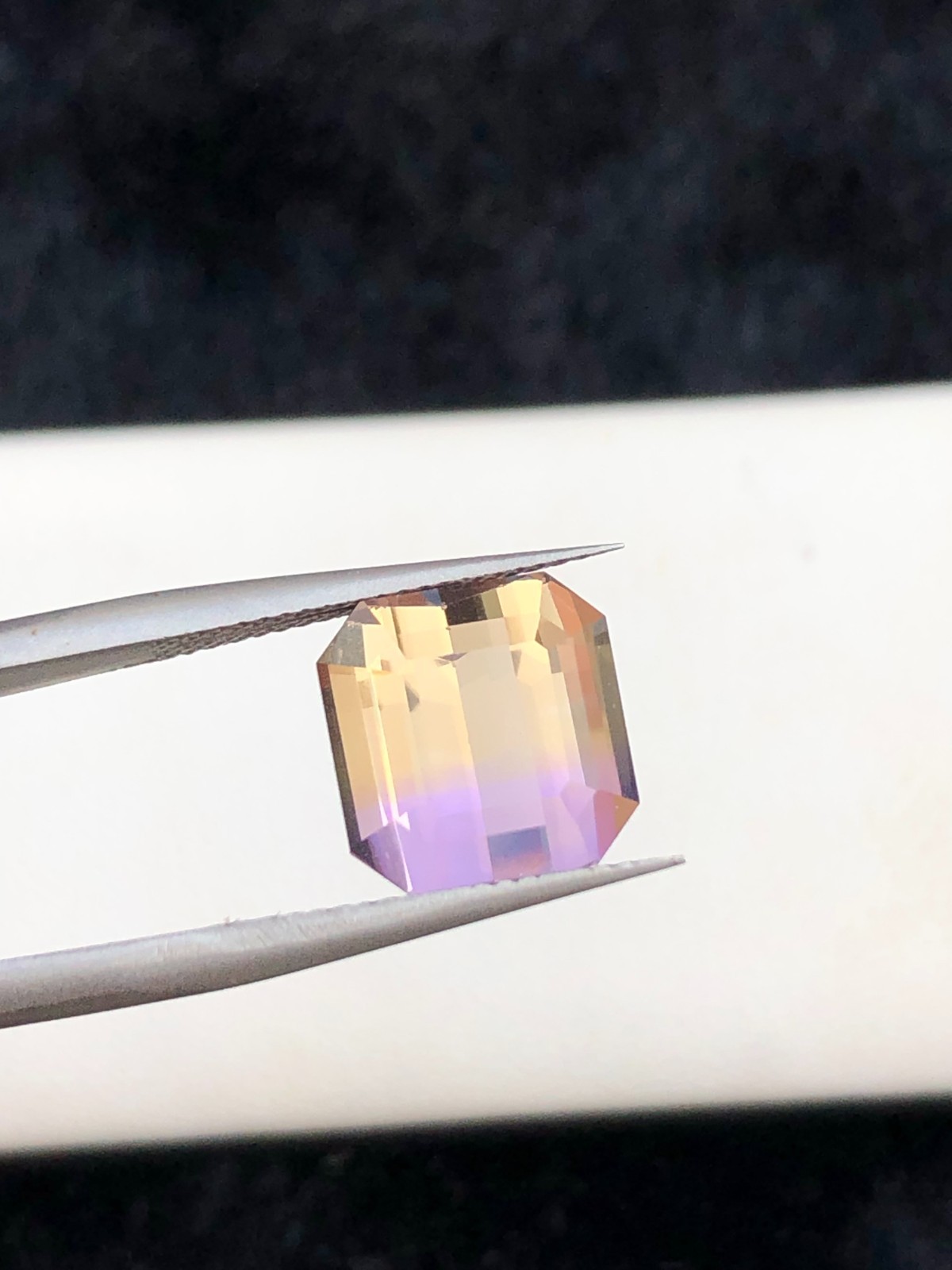 Natural Rich Bi-Color Ametrine 5.00 Ct | Purple & Golden Yellow Gemstone |