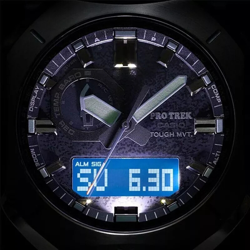 CASIO PRO TREK PRW-6900YB-3JF CORDURA Band Solar Radio Men Watch New in Box