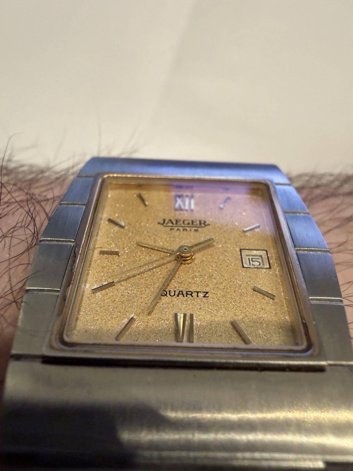 Jaeger – Paris – “King Midas” Watch from 1980s. Very, very rare.