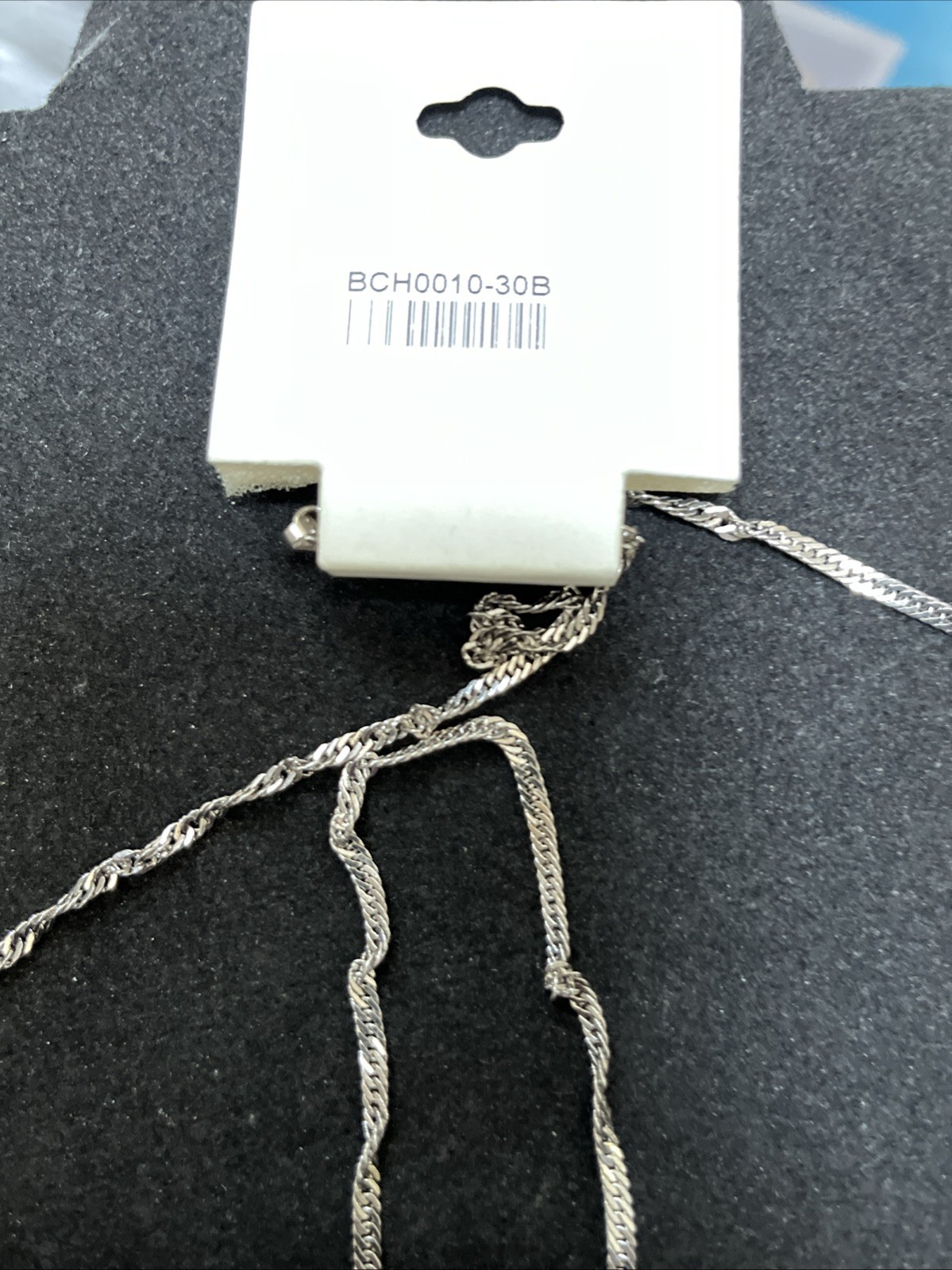 Vtg Silver Reflections Pure Silver Plated Twisted Chain Necklace 24″