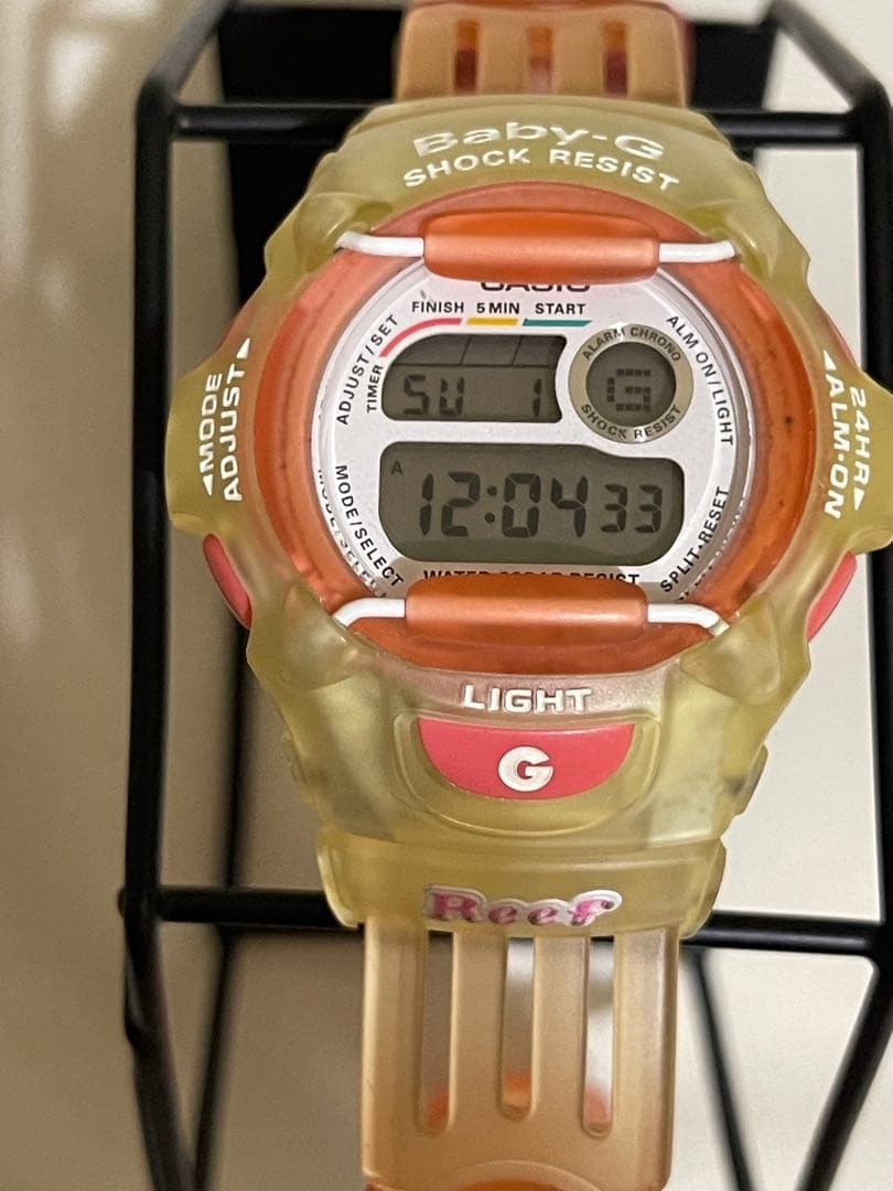 Excellent condition, fully functional CASIO Baby-G BG-370 Mickey Mouse 70th Anni