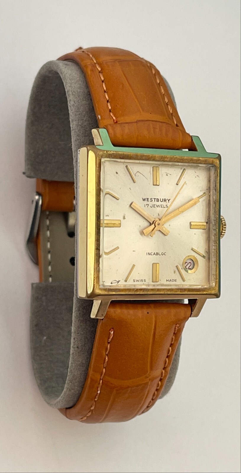 Vintage WESTBURY 17 Jewels Incabloc Watch Swiss Made Westbury Watch Manual