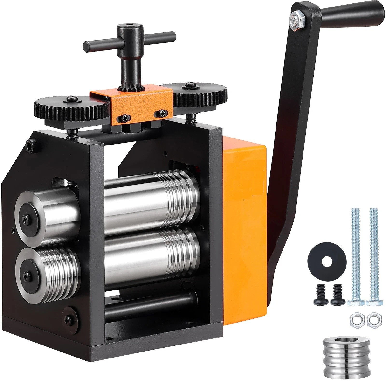 Rolling Mill 2.95″/75 mm Jewelry Rolling Mill Machine 1: 2 Gear Ratio
