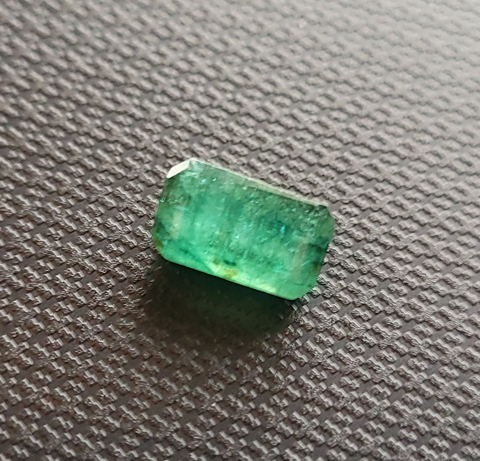 Stunning Ideal Dark Green Natural Untreated Certified Zambian Emerald 4.20ct