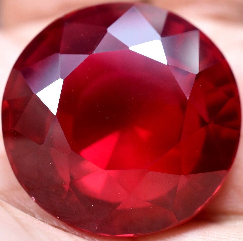Natural 80.85 Ct Mogok Pink Huge Ruby Sparkling GGL Certified Loose Gemstone
