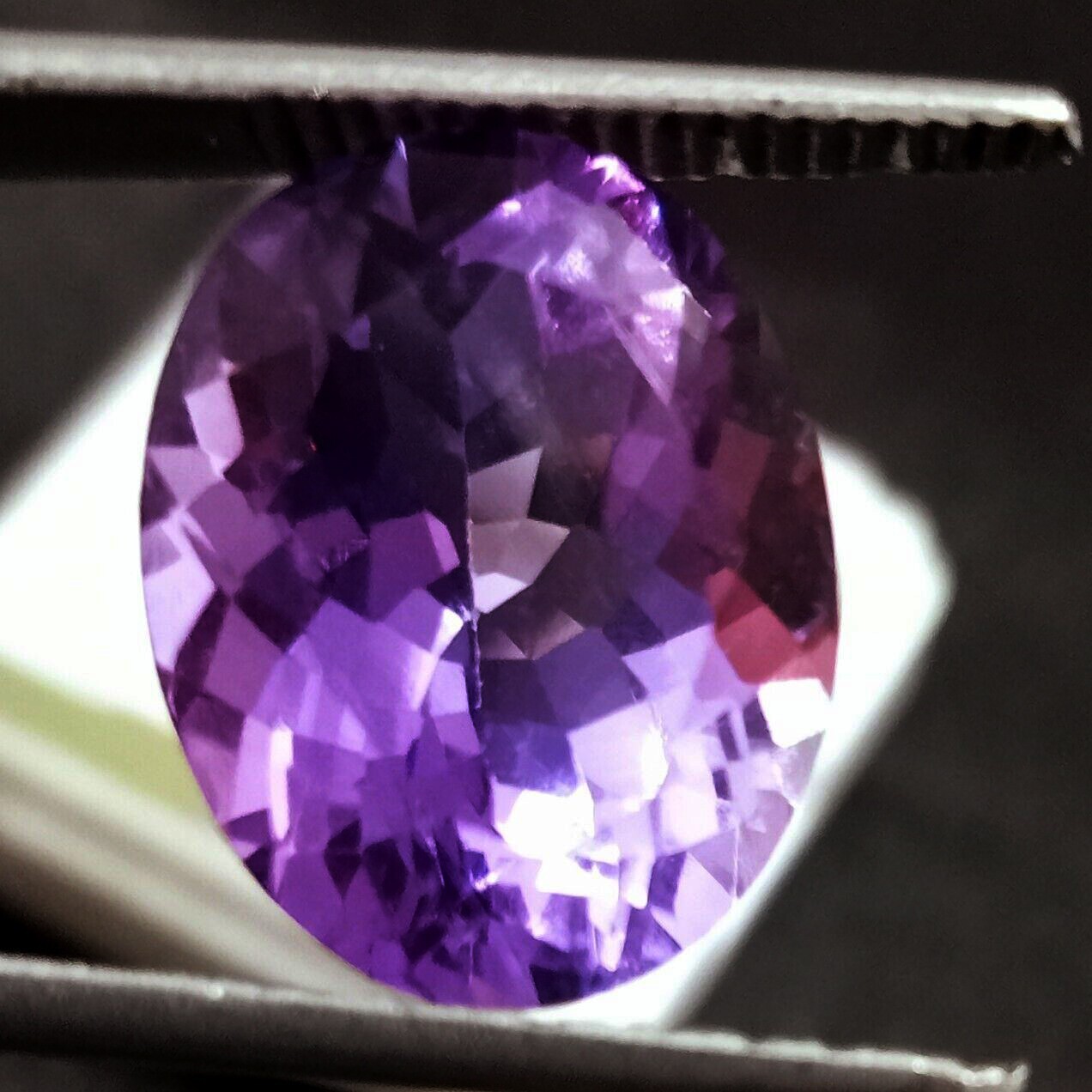 Wonderful Amethyst Size 12-14 Ct EGL Certified Natural Oval Cut Loose Gemstone