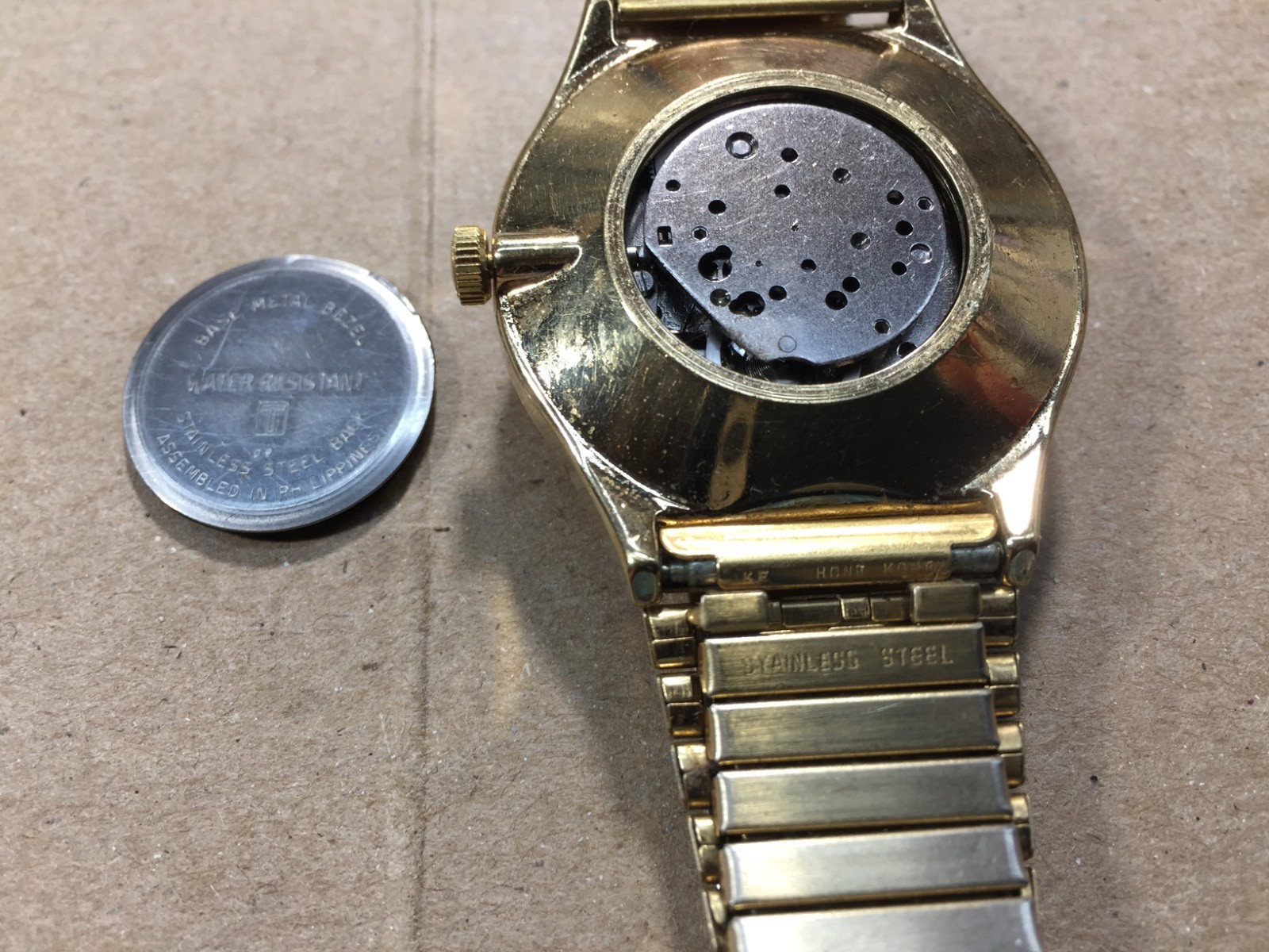 Vintage Timex Marlin Men’s Gold Tone Mechanical Wrist Watch With Date Working!