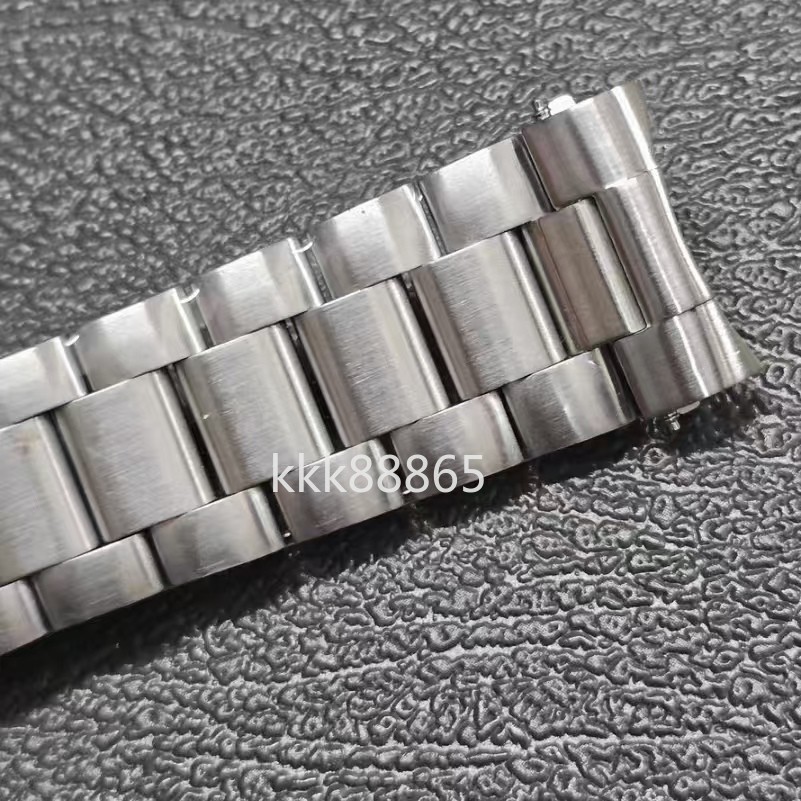 21mm 316L Steel Bracelet with Push Clasp Fits Omega Planet Ocean 600M 43.5mm