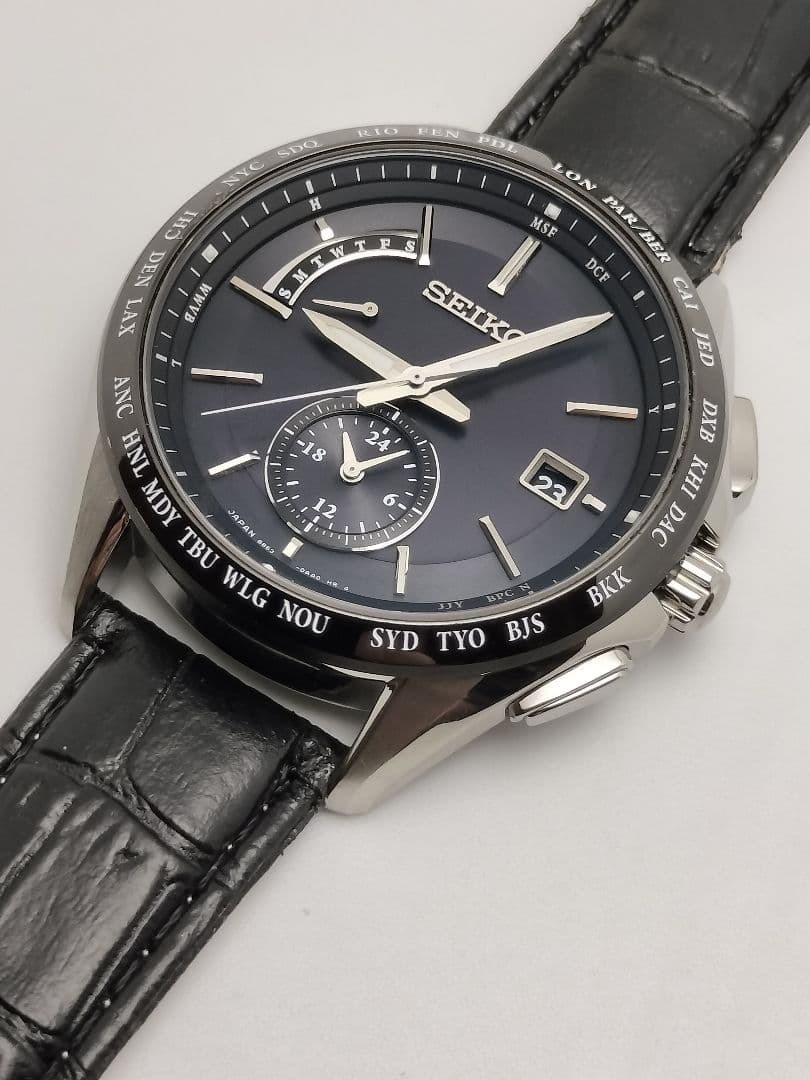 SEIKO ASTRON SBXA045 GPS Solar Limited Edition Stainless Steel Watch Japan