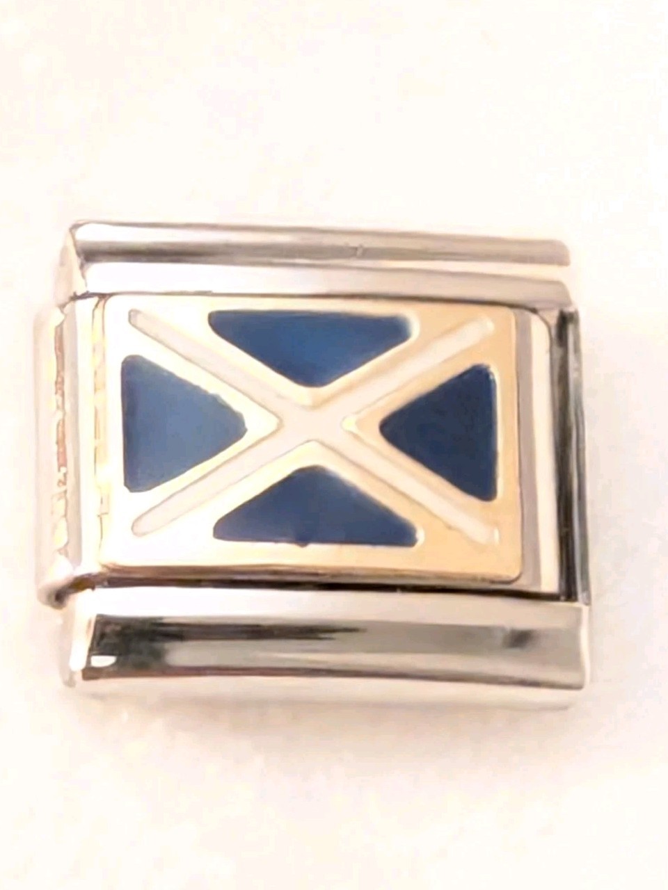 Authentic PS Charms Scotland Scottish Flag Classic Italian 9mm B153