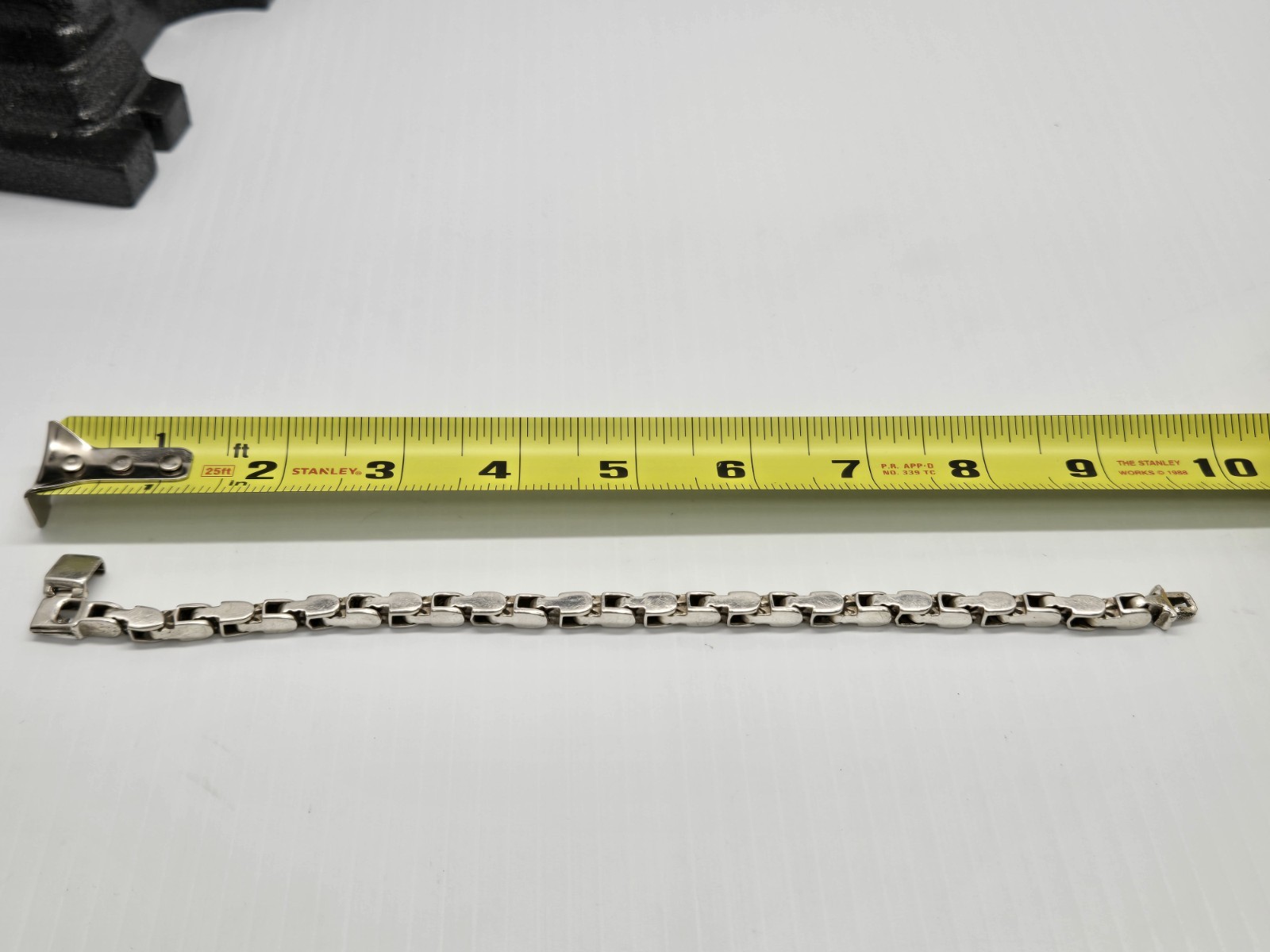 Sterling Silver Mens Heavy Link Bracelet | .925 | 9″ | 44.6 Grams | 5.7mm
