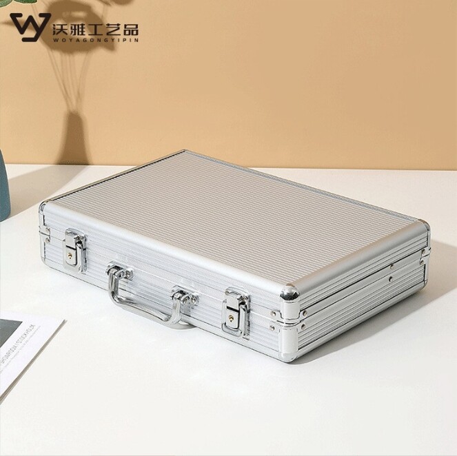 Aluminum Watch Case 24 Grids Briefcase Storage Box Watches Collectors Display
