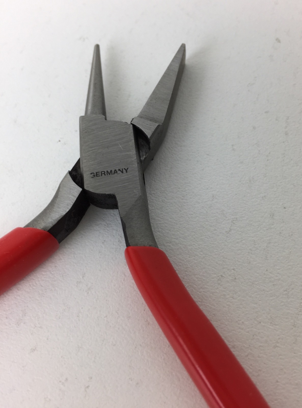 Beadsmith Round/Flat Nose Looping Pliers Germany 5 1/2″ Box Joint PVC Grip NEW