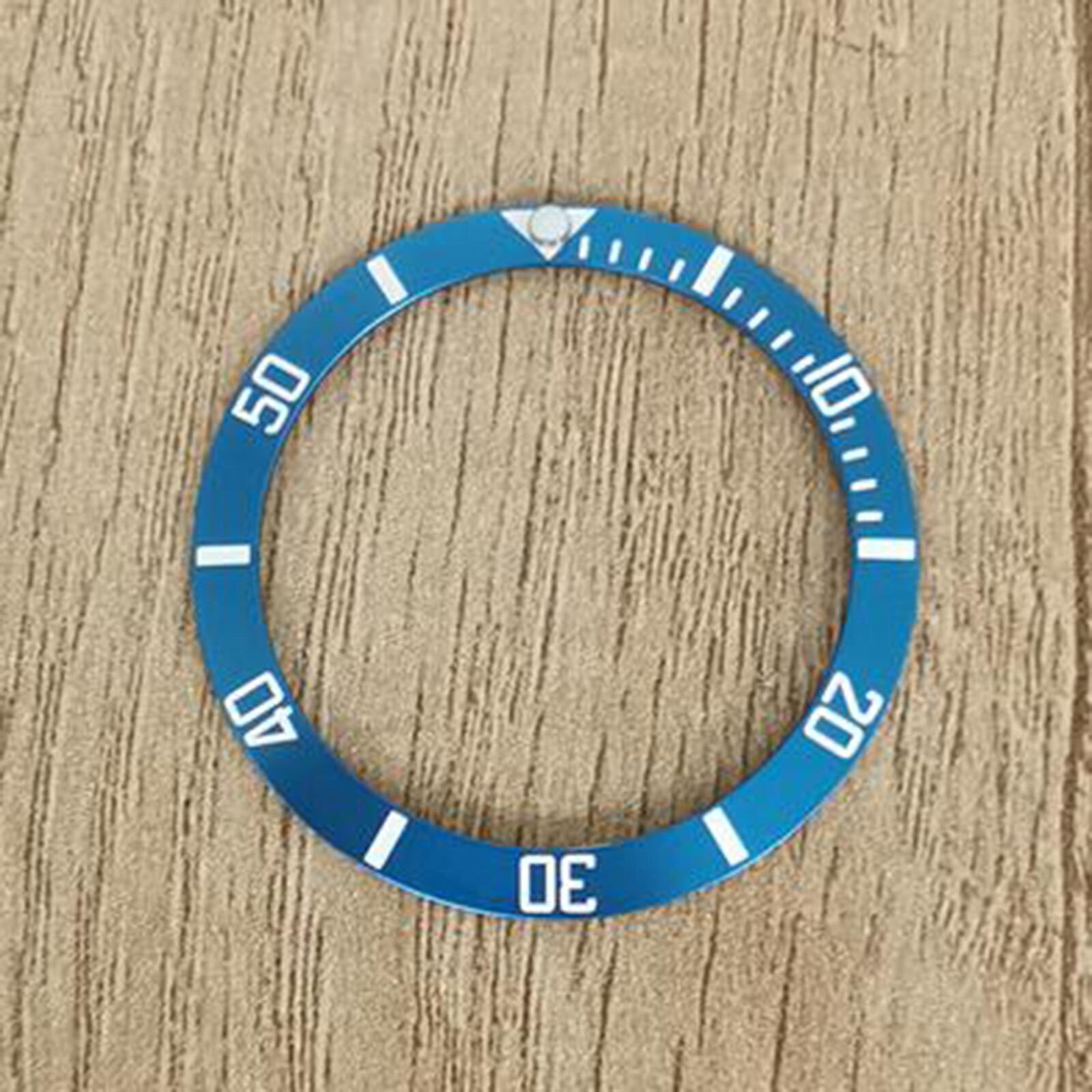 Magnesium Aluminum Watch Bezel Luminous Bezel Insert Fit For 40MM SUB Watch Case