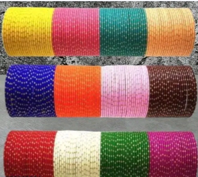 24 metal bangles for all occasion