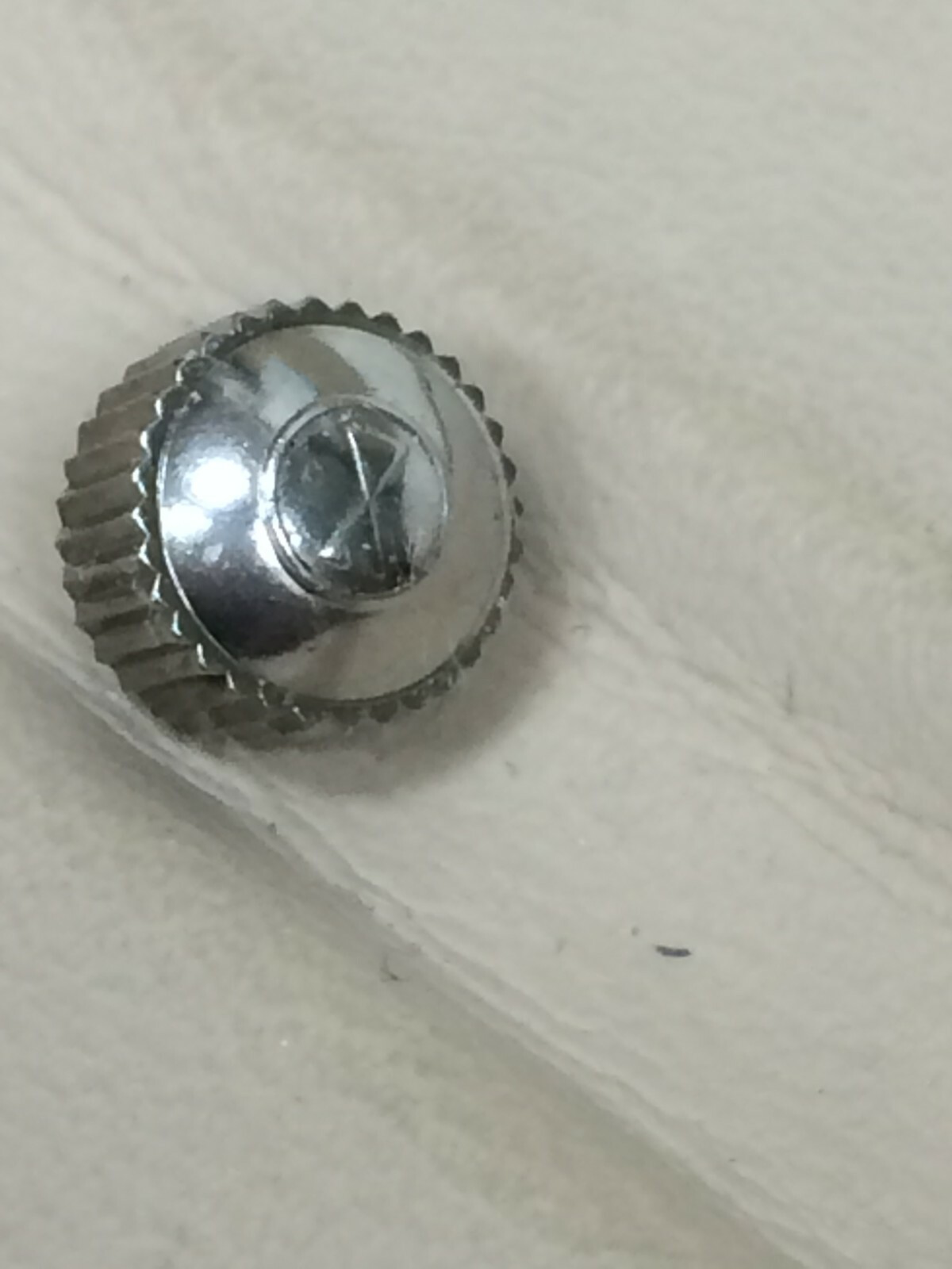 STAINLESS STEEL FAVRE-LEUBA CROWN 6.40 MM OUT SIDE 1.20 TAP