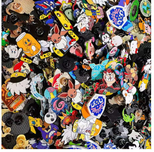 lot 30pcs cartoon anime cute mix boy girl lovely children Badge Button Pin gift