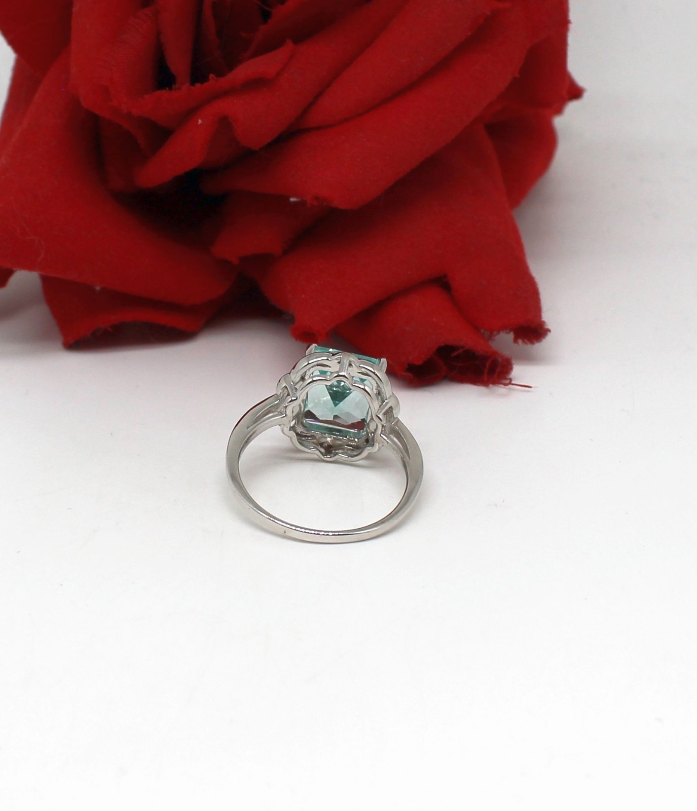 Sterling Silver NWOT JTV Lab Created Spinel Ring Size 10 4.95g CAT RESCUE