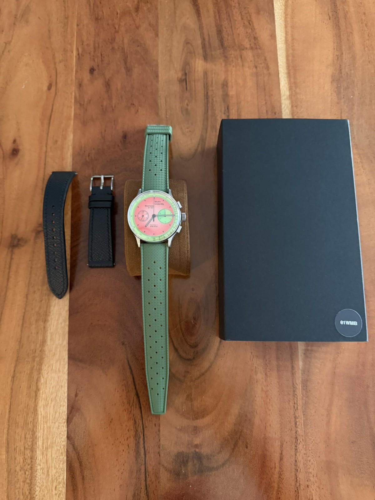 Studio Underd0g Watermelon Underdog With Box Chronograph Watch Gen 3