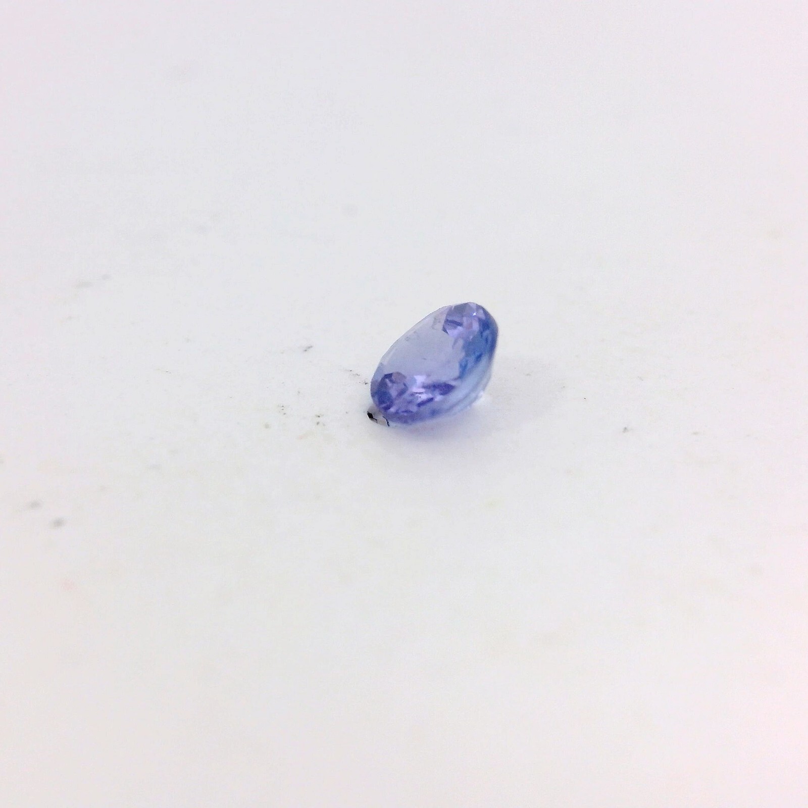 0.34ct Loose Round Cut Lab-Created Blue Violet Tanzanite 4 x 4 mm